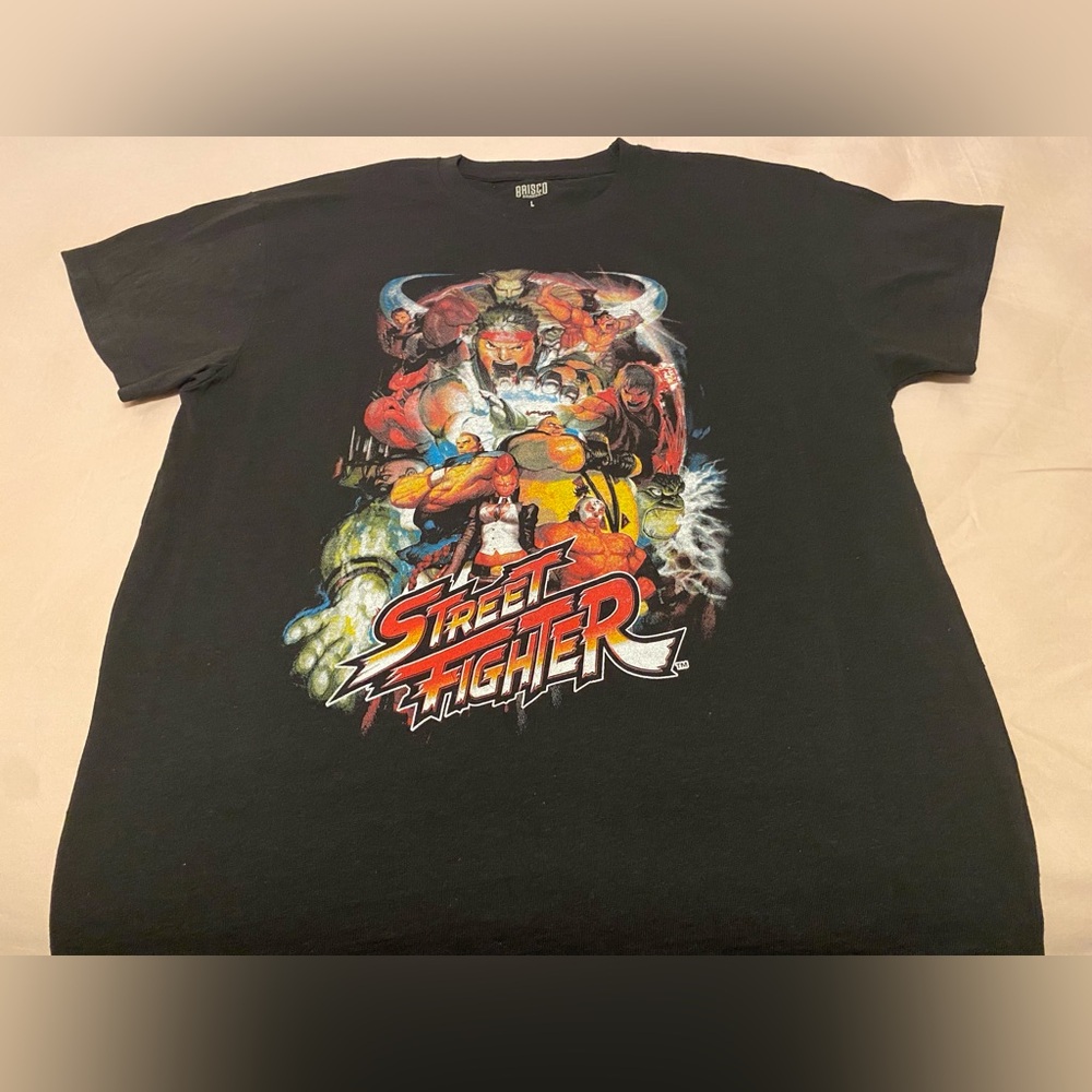 Street Fighter T-Shirt Size Large Men’s NWOT